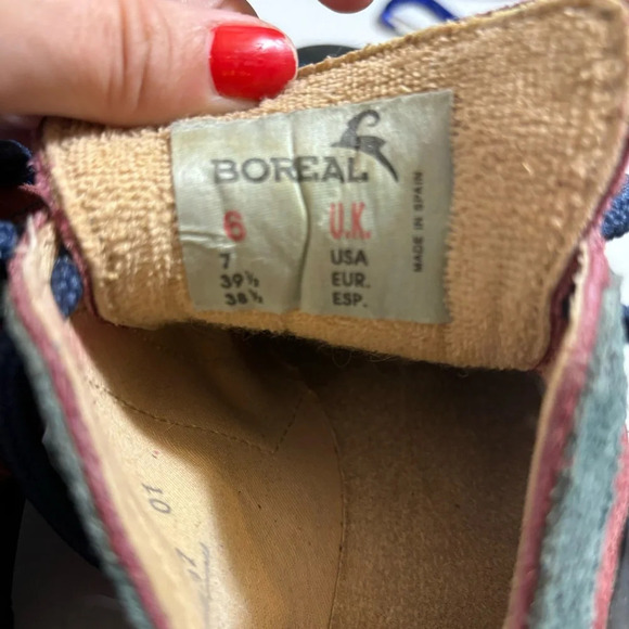 Boreal S-2 fusion‎ fire climbing approach lace up shoes in size 7  women’s - Picture 10 of 14